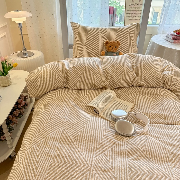 91家纺网 家纺一手货源 找家纺 壹贝家纺 2025新款学生季喷气全棉跑量宿舍三件套（提供买家秀） 卢卡斯