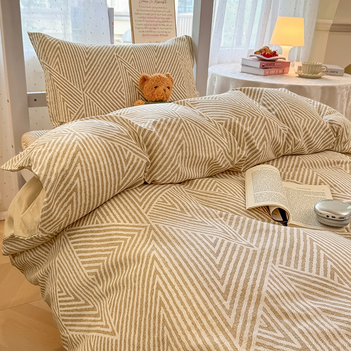 91家纺网 家纺一手货源 找家纺 壹贝家纺 2025新款学生季喷气全棉跑量宿舍三件套（提供买家秀） 卢卡斯