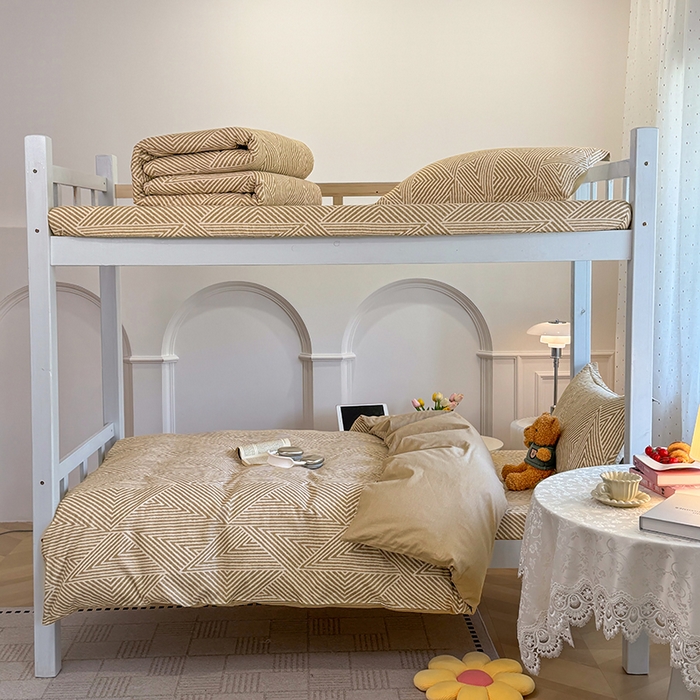 91家纺网 家纺一手货源 找家纺 壹贝家纺 2025新款学生季喷气全棉跑量宿舍三件套（提供买家秀） 卢卡斯