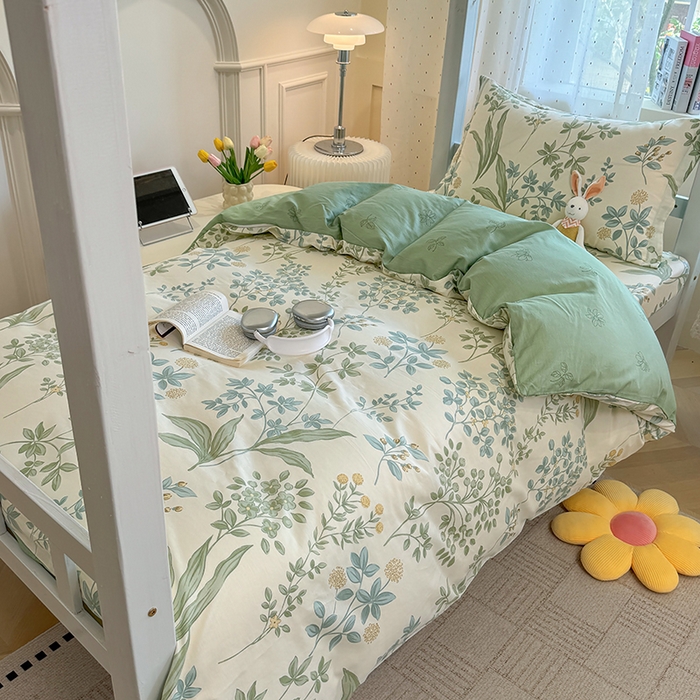 91家纺网 家纺一手货源 找家纺 壹贝家纺 2025新款学生季喷气全棉跑量宿舍三件套（提供买家秀） 绿野仙踪