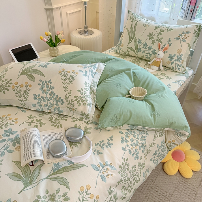 91家纺网 家纺一手货源 找家纺 壹贝家纺 2025新款学生季喷气全棉跑量宿舍三件套（提供买家秀） 绿野仙踪