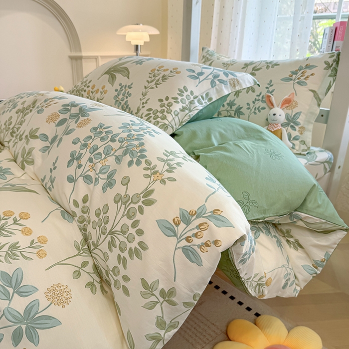 91家纺网 家纺一手货源 找家纺 壹贝家纺 2025新款学生季喷气全棉跑量宿舍三件套（提供买家秀） 绿野仙踪