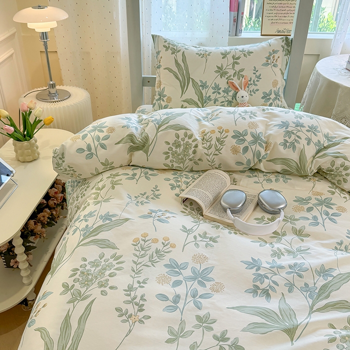 91家纺网 家纺一手货源 找家纺 壹贝家纺 2025新款学生季喷气全棉跑量宿舍三件套（提供买家秀） 绿野仙踪