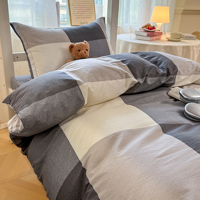 91家纺网 家纺一手货源 找家纺 壹贝家纺 2025新款学生季喷气全棉跑量宿舍三件套（提供买家秀） 南山南