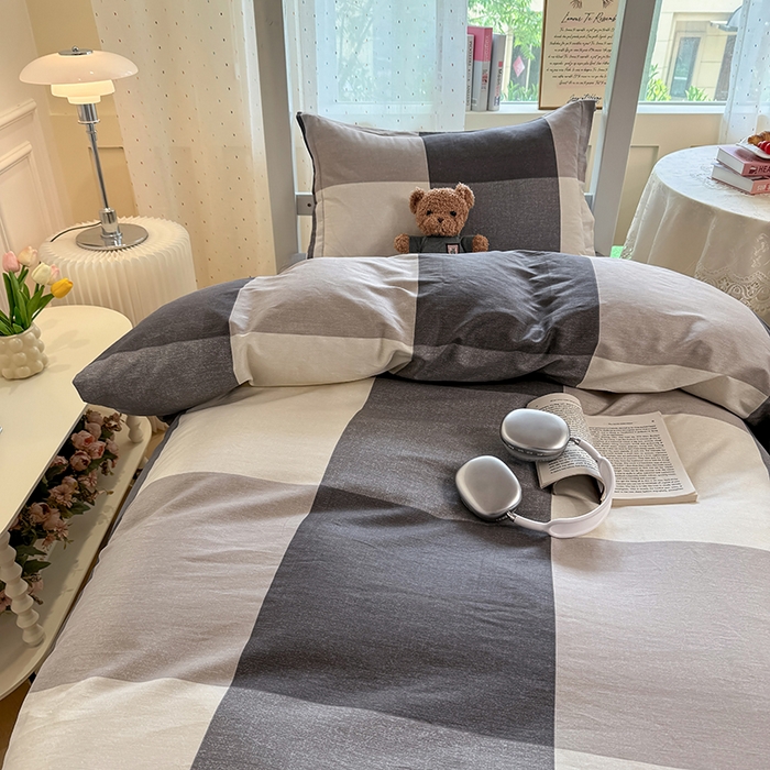 91家纺网 家纺一手货源 找家纺 壹贝家纺 2025新款学生季喷气全棉跑量宿舍三件套（提供买家秀） 南山南