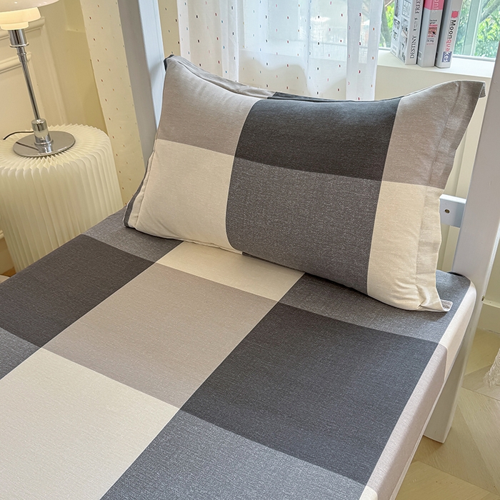 91家纺网 家纺一手货源 找家纺 壹贝家纺 2025新款学生季喷气全棉跑量宿舍三件套（提供买家秀） 南山南