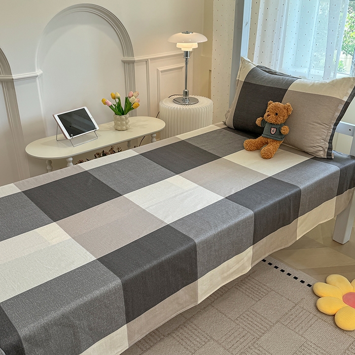 91家纺网 家纺一手货源 找家纺 壹贝家纺 2025新款学生季喷气全棉跑量宿舍三件套（提供买家秀） 南山南