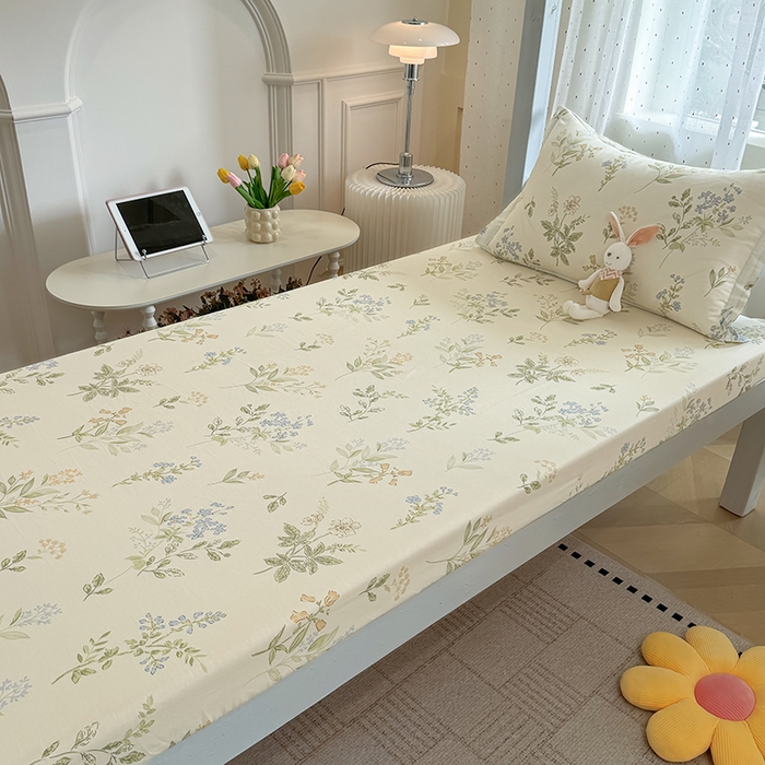 91家纺网 家纺一手货源 找家纺 壹贝家纺 2025新款学生季喷气全棉跑量宿舍三件套（提供买家秀） 沁园春