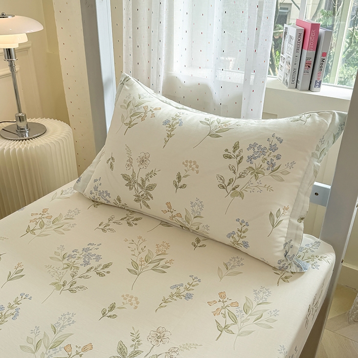 91家纺网 家纺一手货源 找家纺 壹贝家纺 2025新款学生季喷气全棉跑量宿舍三件套（提供买家秀） 沁园春