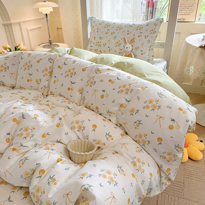 91家纺网 家纺一手货源 找家纺 壹贝家纺 2025新款学生季喷气全棉跑量宿舍三件套（提供买家秀） 如愿