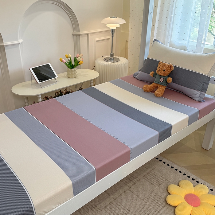 91家纺网 家纺一手货源 找家纺 壹贝家纺 2025新款学生季喷气全棉跑量宿舍三件套（提供买家秀） 致青春