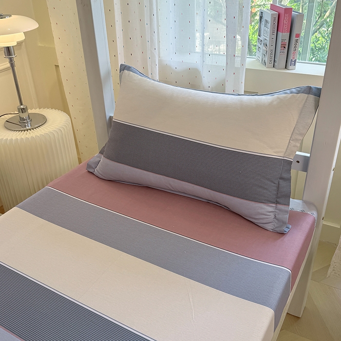 91家纺网 家纺一手货源 找家纺 壹贝家纺 2025新款学生季喷气全棉跑量宿舍三件套（提供买家秀） 致青春