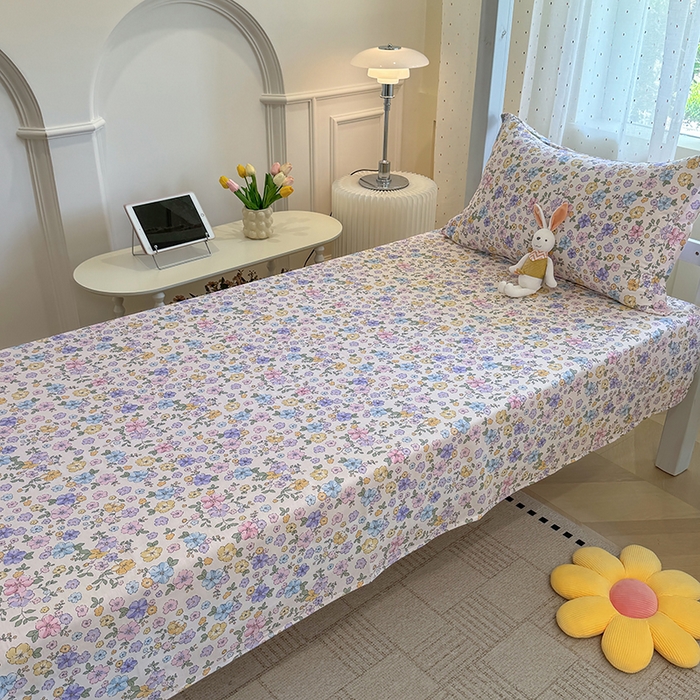 91家纺网 家纺一手货源 找家纺 壹贝家纺 2025新款学生季喷气全棉跑量宿舍三件套（提供买家秀） 小美满