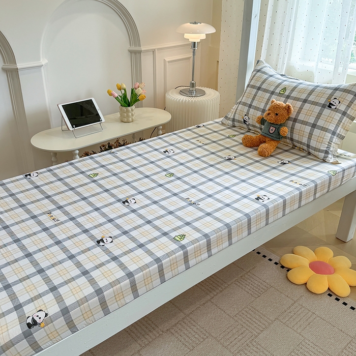 91家纺网 家纺一手货源 找家纺 壹贝家纺 2025新款学生季喷气全棉跑量宿舍三件套（提供买家秀） 竹林物语