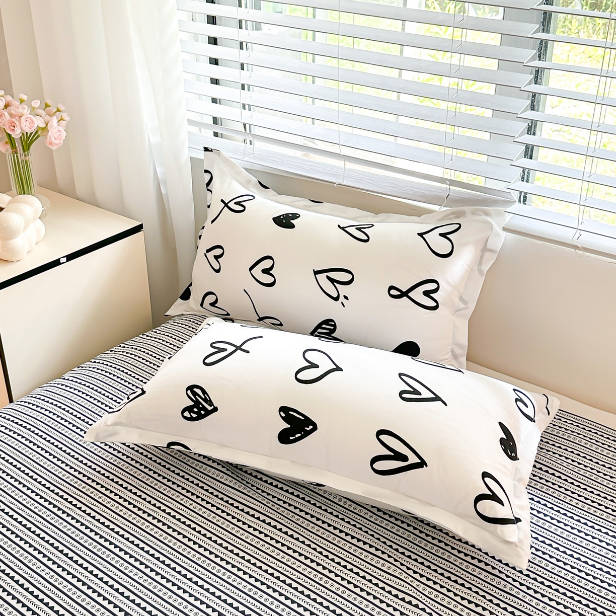 91家纺网 家纺一手货源 找家纺 楠沐家纺 2025新款格子芦荟棉磨毛四件套 洛拉情怀