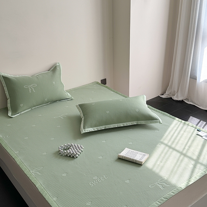 91家纺网 家纺一手货源 找家纺 （总）莱家富 2025新款凉席养生席冰丝席-甜梦系列