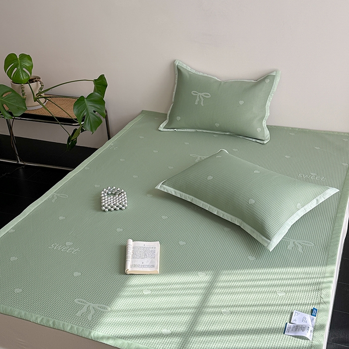 91家纺网 家纺一手货源 找家纺 （总）莱家富 2025新款凉席养生席冰丝席-甜梦系列