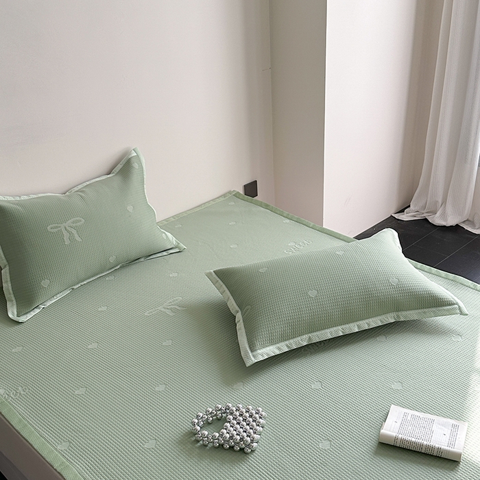 莱家富 2025新款凉席养生席冰丝席-甜梦系列 绿