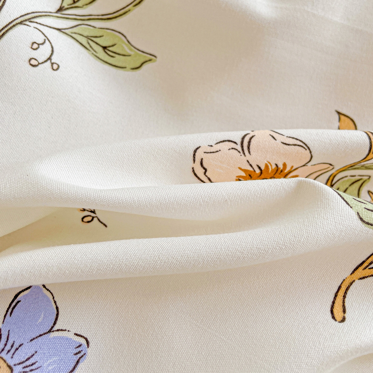 91家纺网 家纺一手货源 找家纺 楠沐家纺 2025新款芦荟棉印花学生宿舍上下铺四件套三件套 花丛兔