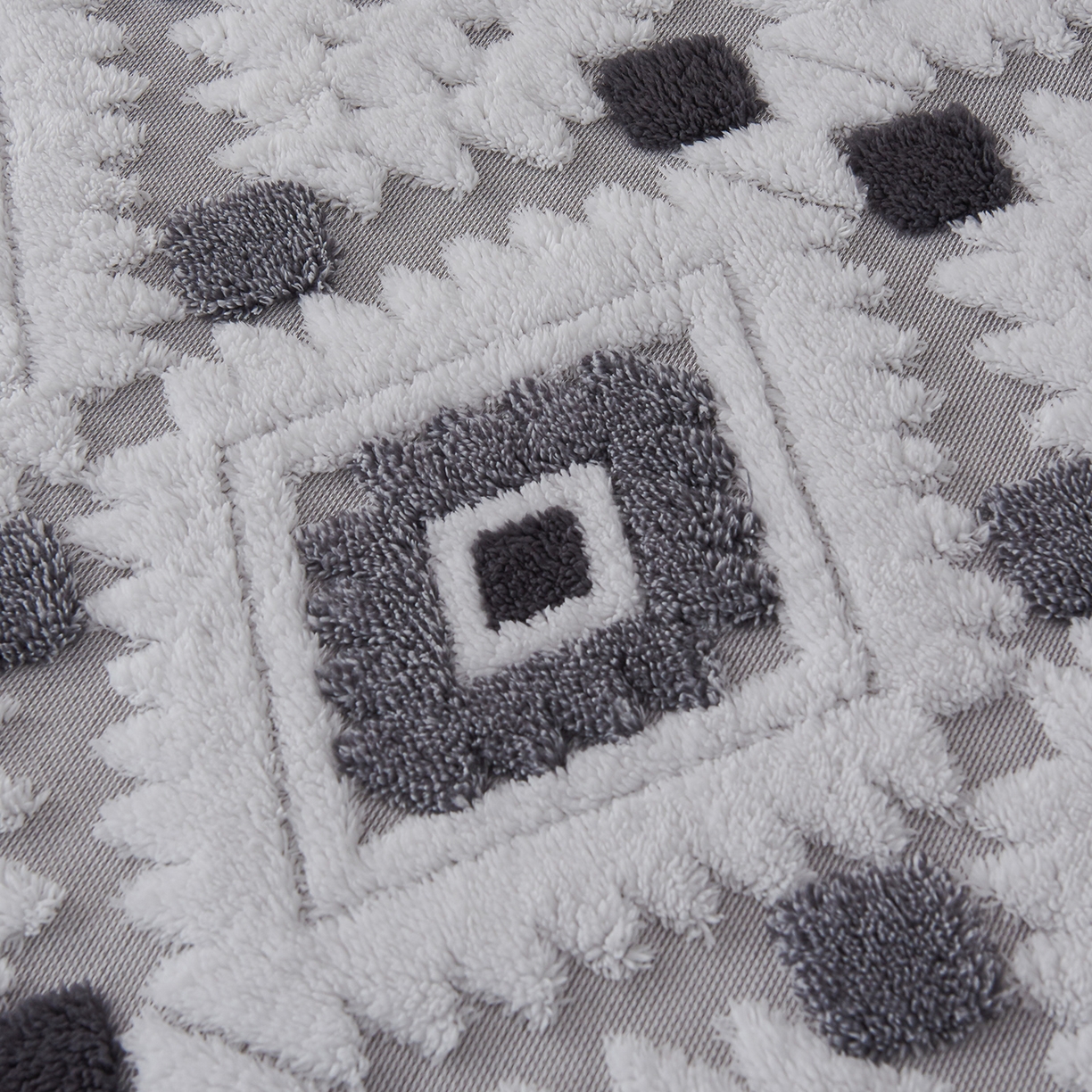 91家纺网 家纺一手货源 找家纺 枋梢家纺 2025新款阳离子羊羔绒毛毯盖毯毯子波西米亚系列 菱格-浅灰