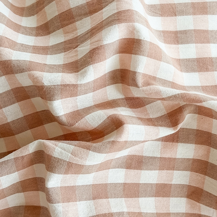 91家纺网 家纺一手货源 找家纺 菡宝 【不断货 预留5公分缩水】a类母婴级纯棉被罩全棉色织水洗棉被套单件 支持定制定做尺寸 粉小格