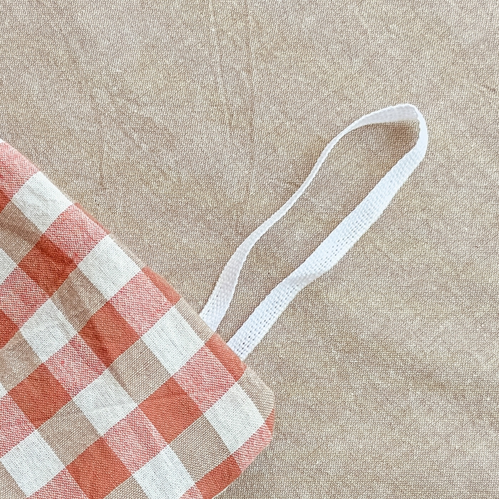 91家纺网 家纺一手货源 找家纺 菡宝 【不断货 预留5公分缩水】a类母婴级纯棉被罩全棉色织水洗棉被套单件 支持定制定做尺寸 橘红小格