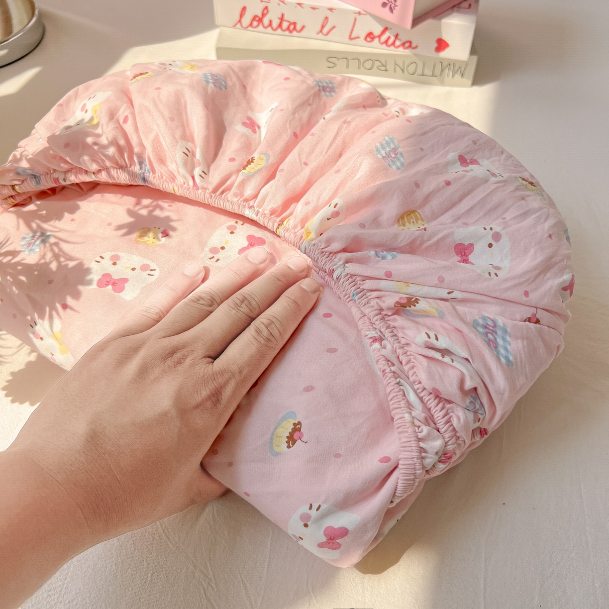 91家纺网 家纺一手货源 找家纺 （总）韩巢家纺 2025新款超柔水洗棉印花床笠床笠单件单床笠学生宿舍专用热销款防滑床套