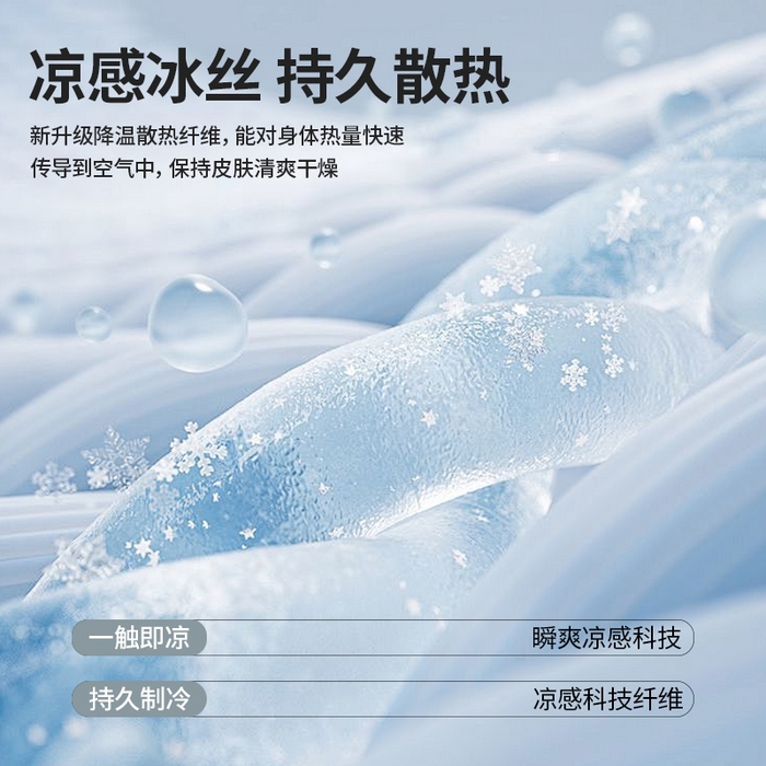 91家纺网 家纺一手货源 找家纺 莱家富 2025新款乙纶冰豆豆凉席冰丝席-多比来了 多比来了-湖蓝床笠