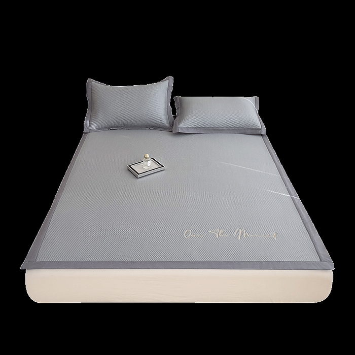 91家纺网 家纺一手货源 找家纺 （总）莱家富 2025新款A类9D乙纶冰豆豆凉席冰丝席-万丽和