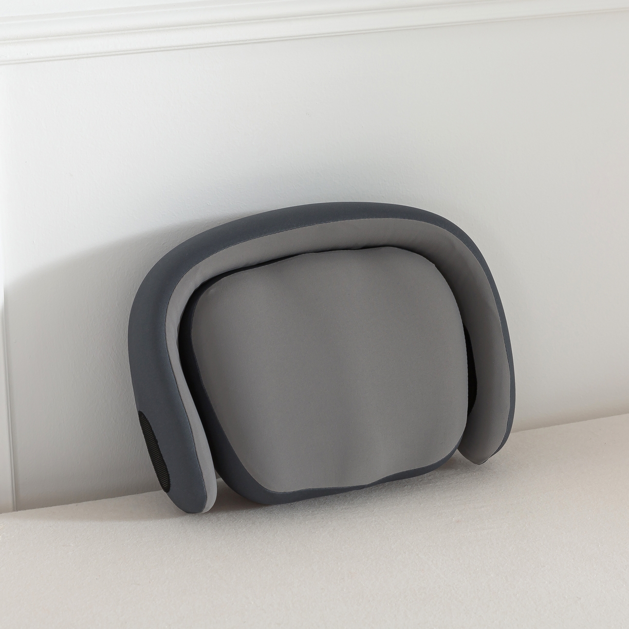 境月枕芯坊2025新款动感护颈枕 中灰