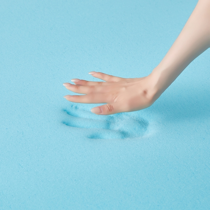 91家纺网 家纺一手货源 找家纺 （总）鹿辉家居（原吉欧力） 2025春夏新款凝胶记忆棉床垫舒睡款-小床款