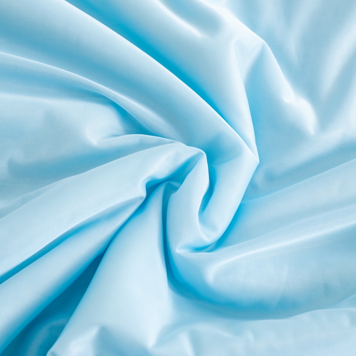 91家纺网 家纺一手货源 找家纺 莱家富 2025新款A类云母凉感丝冰淇淋夏被天丝瓜瓜夏被夏凉被空调被 月光蓝