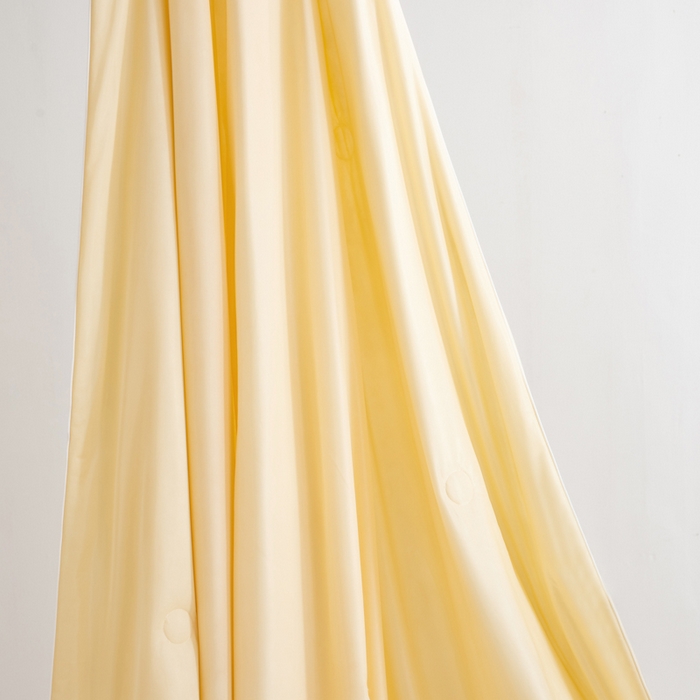 91家纺网 家纺一手货源 找家纺 莱家富 2025新款A类云母凉感丝冰淇淋夏被天丝瓜瓜夏被夏凉被空调被 柠檬黄