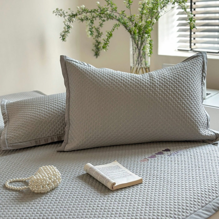 91家纺网 家纺一手货源 找家纺 （总）莱家富 2025新款3D凉豆豆凉席系列-秘豆