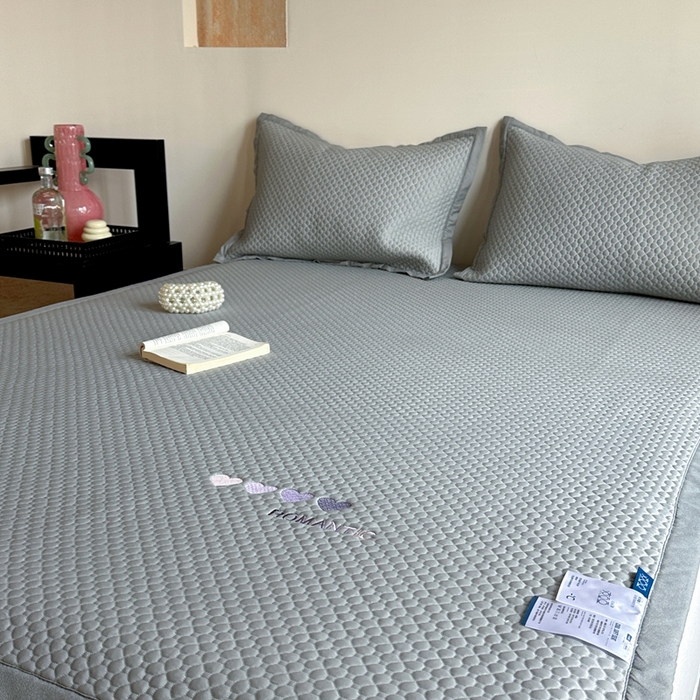 91家纺网 家纺一手货源 找家纺 （总）莱家富 2025新款3D凉豆豆凉席系列-秘豆