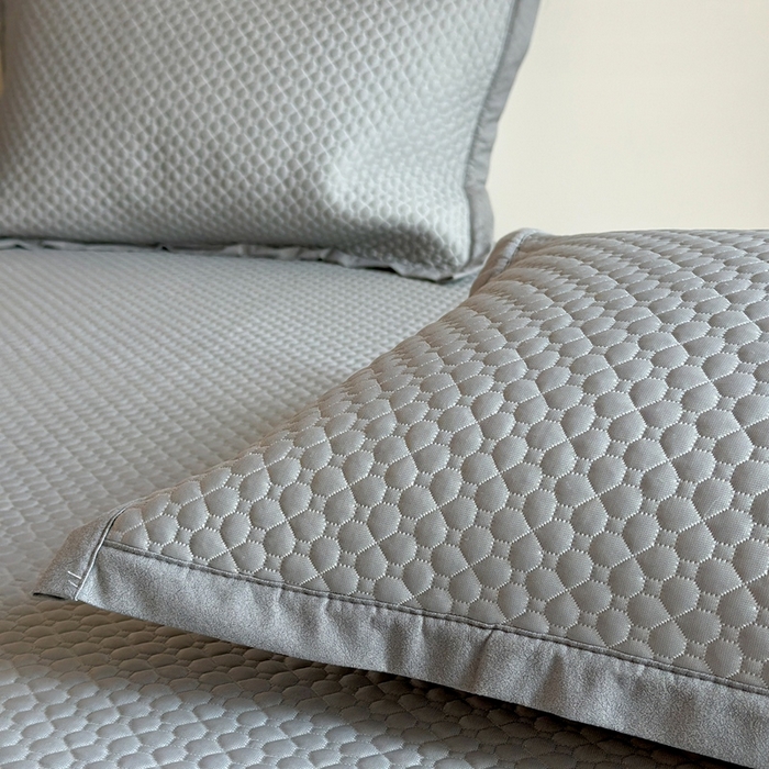 91家纺网 家纺一手货源 找家纺 （总）莱家富 2025新款3D凉豆豆凉席系列-秘豆