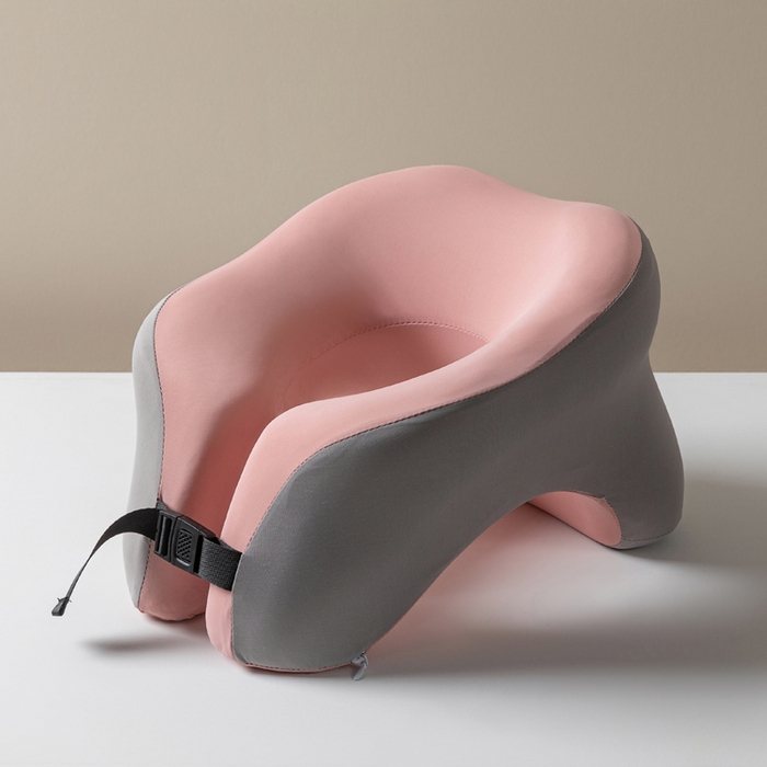 91家纺网 家纺一手货源 找家纺 （总）枕芯真意 2025新款凉感趴睡两用U型枕午睡枕记忆棉