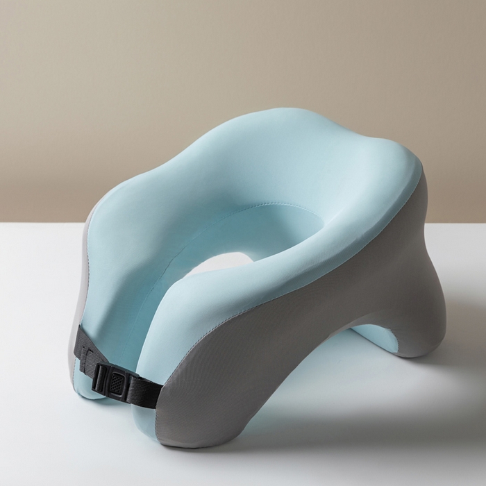 91家纺网 家纺一手货源 找家纺 （总）枕芯真意 2025新款凉感趴睡两用U型枕午睡枕记忆棉