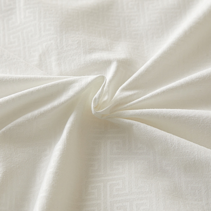 91家纺网 家纺一手货源 找家纺 露梦家纺 2025新款纯色磨毛压花简约枕套 奶昔白