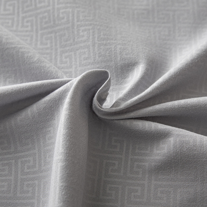 91家纺网 家纺一手货源 找家纺 露梦家纺 2025新款纯色磨毛压花简约枕套 浅灰