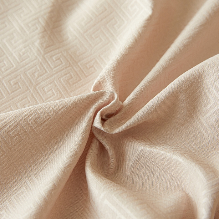 91家纺网 家纺一手货源 找家纺 露梦家纺 2025新款纯色磨毛压花简约枕套 香槟