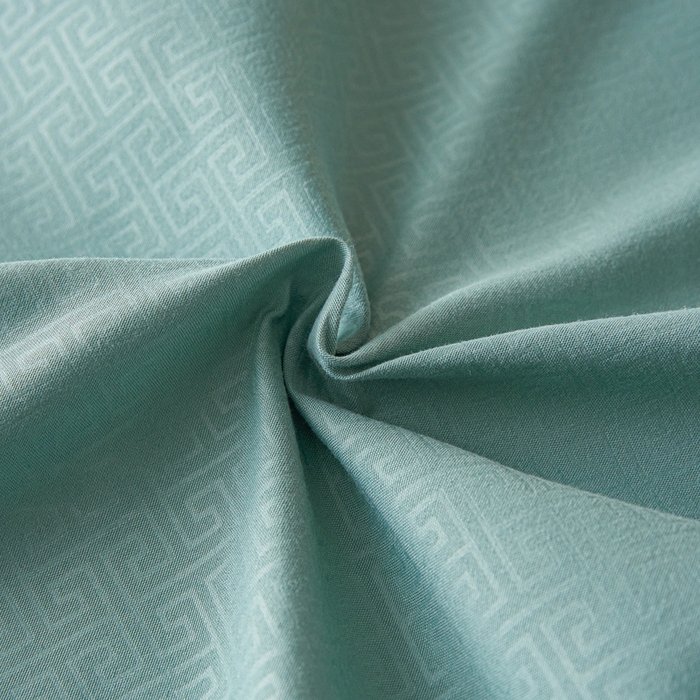 91家纺网 家纺一手货源 找家纺 露梦家纺 2025新款纯色磨毛压花简约枕套 松石绿