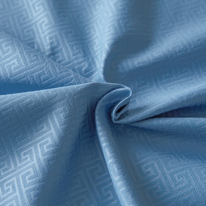 91家纺网 家纺一手货源 找家纺 露梦家纺 2025新款纯色磨毛压花简约枕套 蓝色