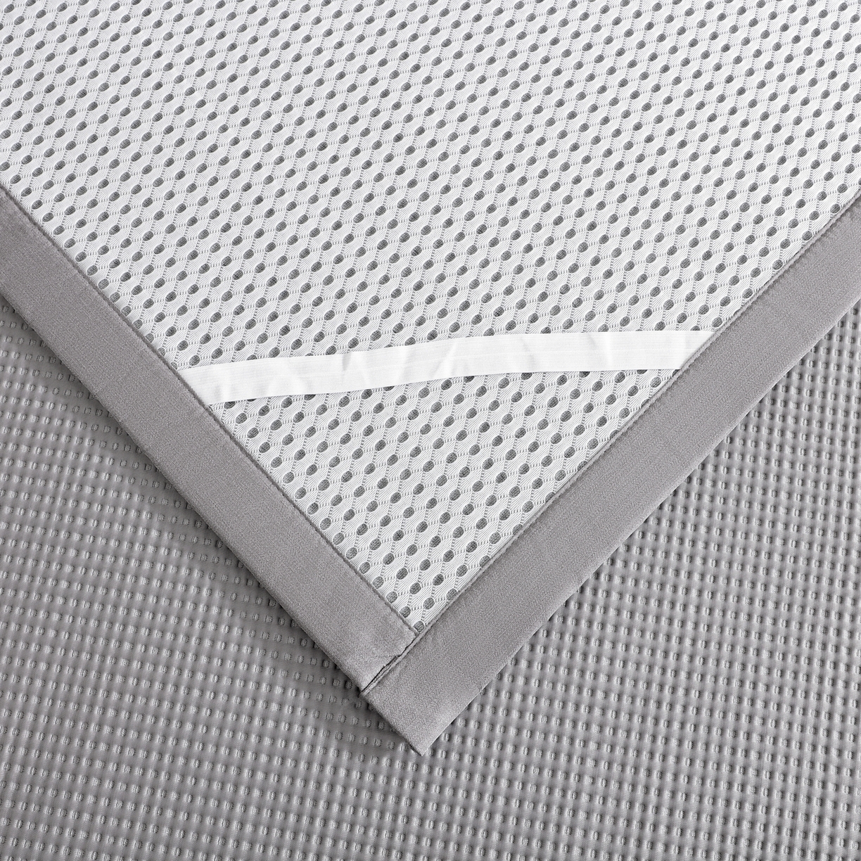 91家纺网 家纺一手货源 找家纺 （总）耀悦家纺2025新款聚乙烯乙纶凉席pe凉感华夫格凉席三件套床笠床席子