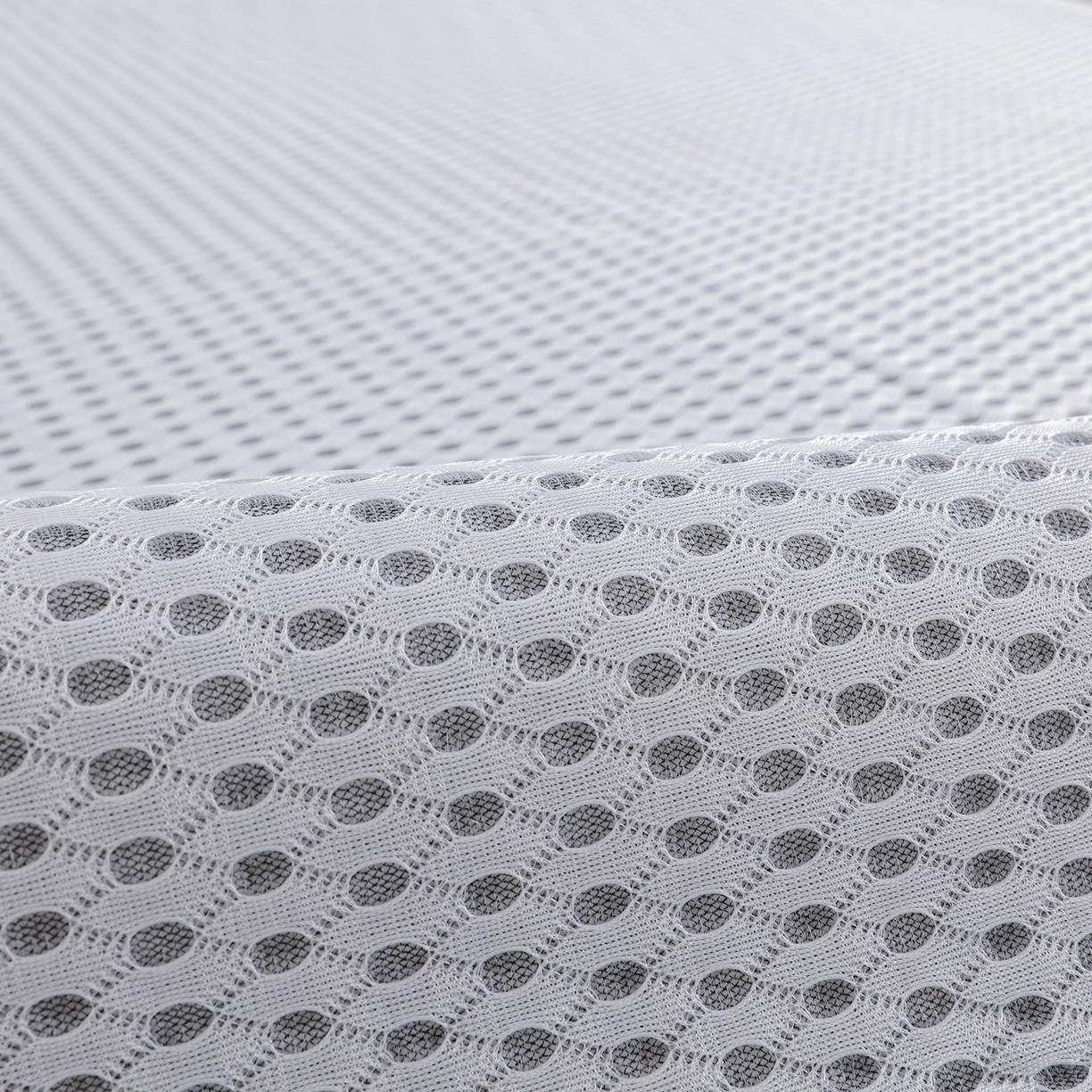 91家纺网 家纺一手货源 找家纺 耀悦家纺2025新款聚乙烯乙纶凉席pe凉感华夫格凉席三件套床笠床席子 华夫格-奶白