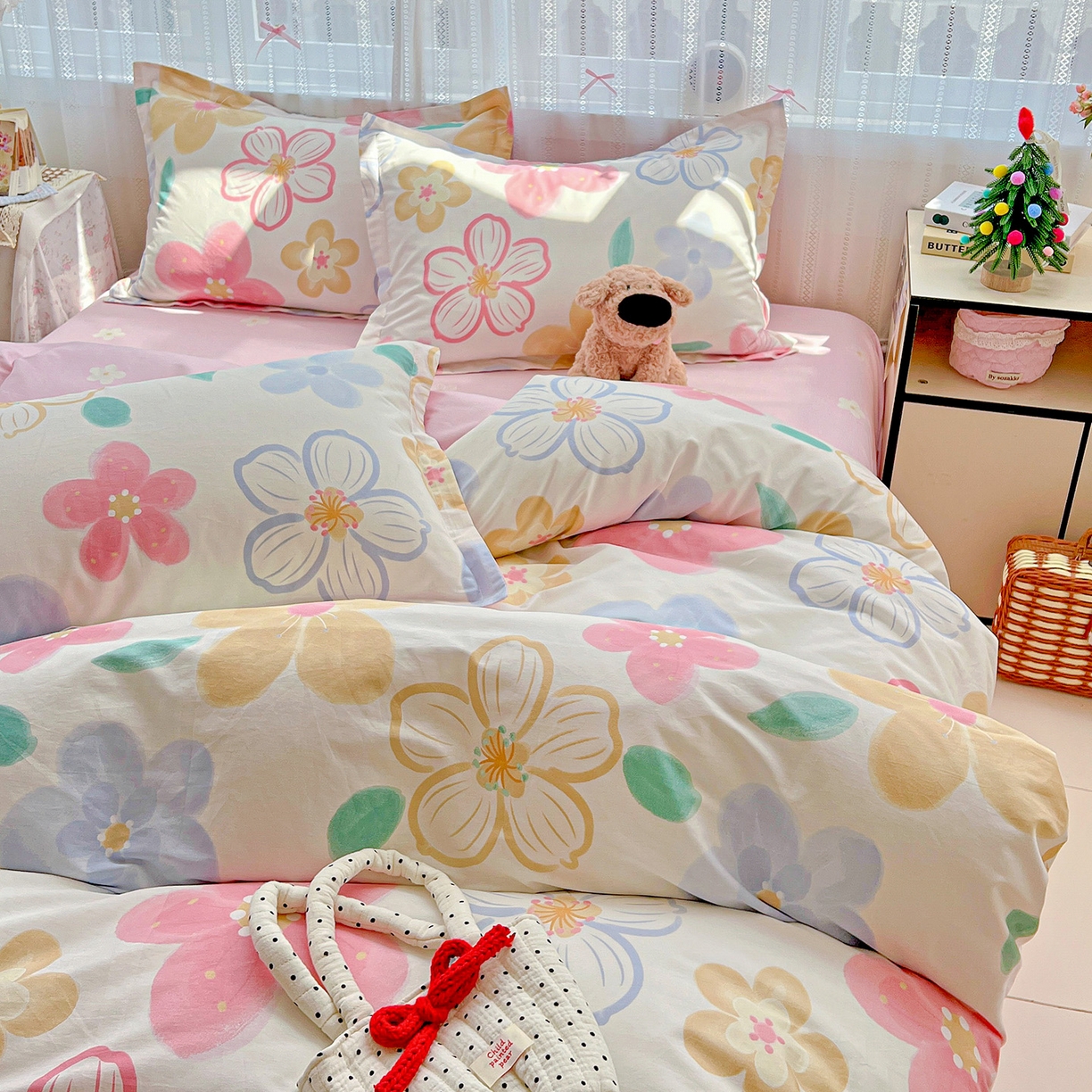 91家纺网 家纺一手货源 找家纺 （总）依庭2025春夏新款12868全棉纯棉四件套