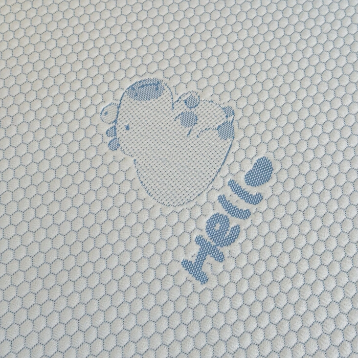 91家纺网 家纺一手货源 找家纺 美莱家纺 2025新款床盖款冰豆豆凉席床裙冰丝席小冰熊夏被单件三件套四件套 卡皮巴拉-兰