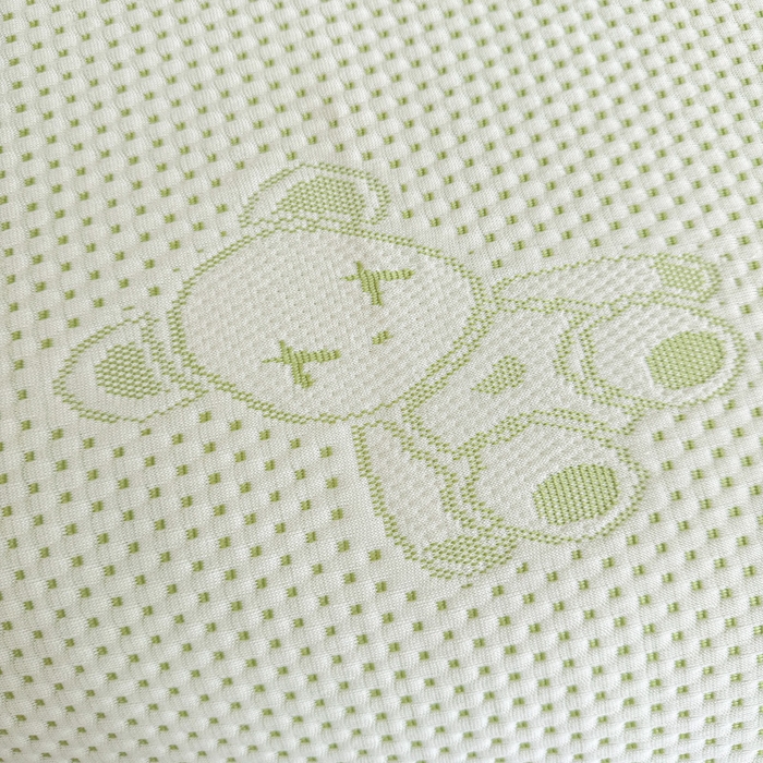 91家纺网 家纺一手货源 找家纺 美莱家纺 2025新款床盖款冰豆豆凉席床裙冰丝席小冰熊夏被单件三件套四件套 小冰熊-绿