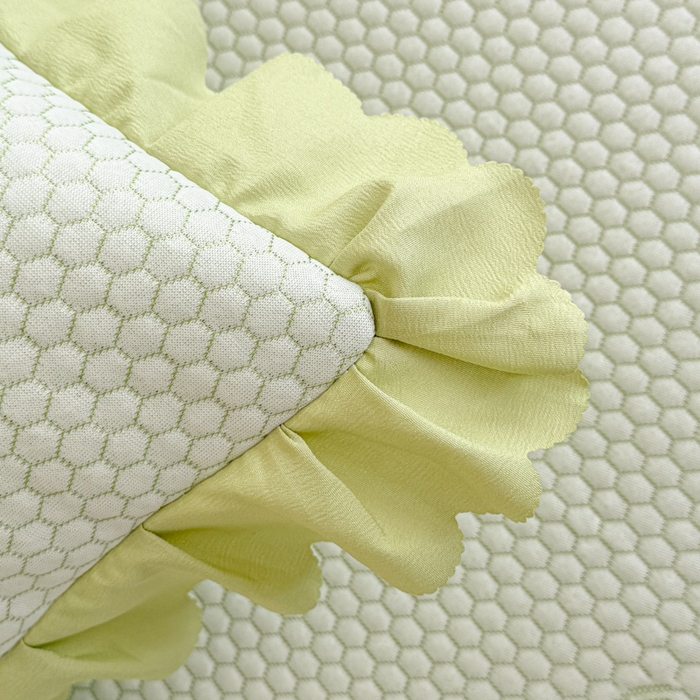 91家纺网 家纺一手货源 找家纺 美莱家纺 2025新款床盖款冰豆豆凉席床裙冰丝席小冰熊夏被单件三件套四件套 小冰熊-绿