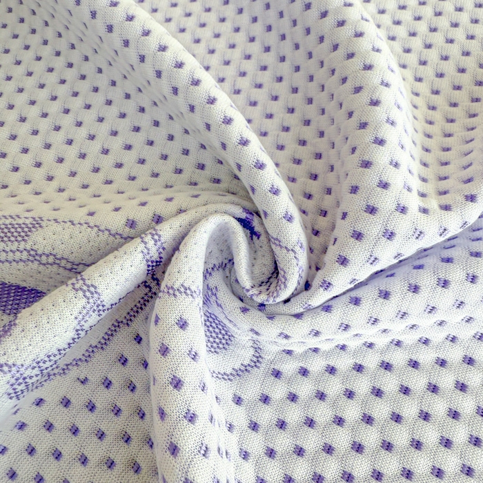 91家纺网 家纺一手货源 找家纺 美莱家纺 2025新款床盖款冰豆豆凉席床裙冰丝席小冰熊夏被单件三件套四件套 小冰熊-紫